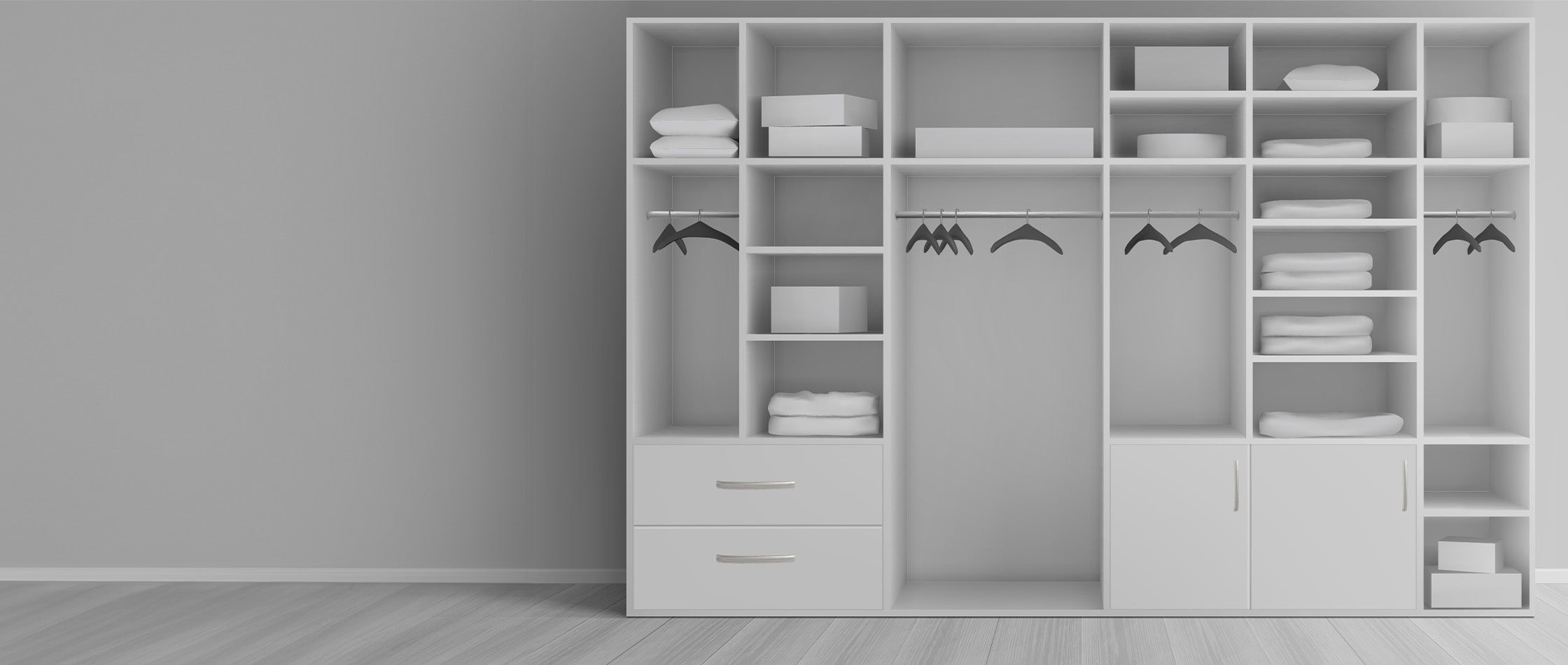 Individuell <br>konfigurierbare Schränke